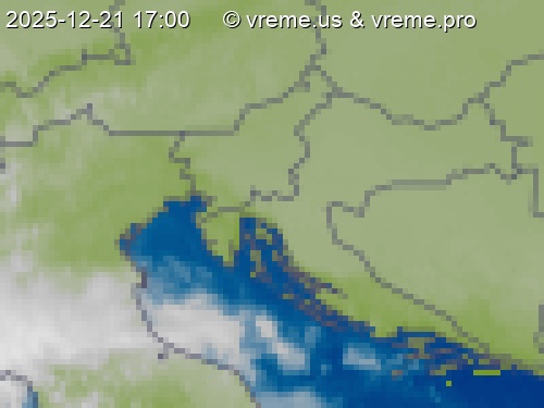 Oblačnost Slovenija