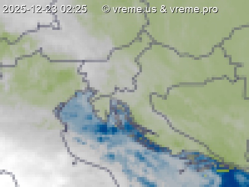 Oblačnost Slovenija