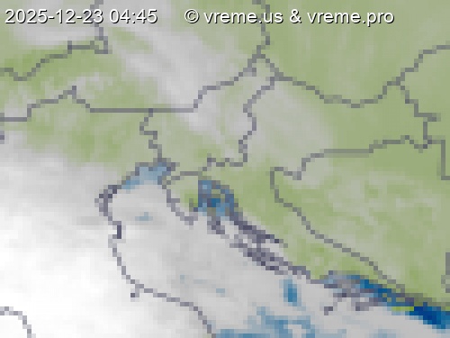 Oblačnost Slovenija