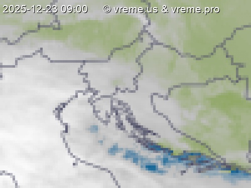 Oblačnost Slovenija