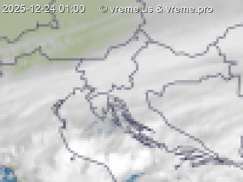 Oblačnost Slovenija