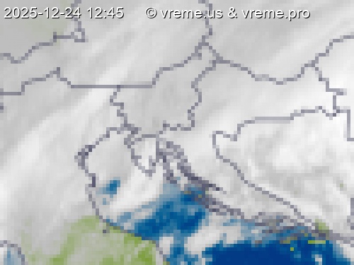 Oblačnost Slovenija