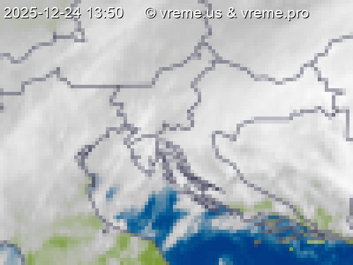 Oblačnost Slovenija