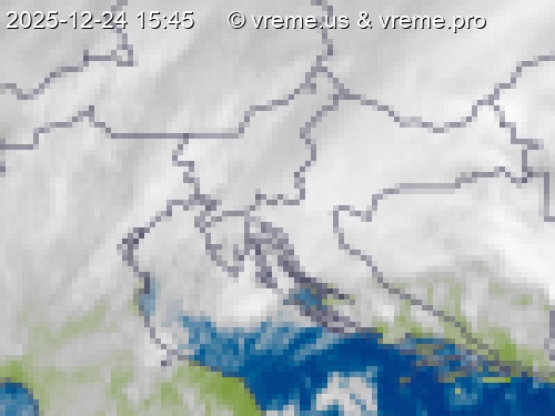 Oblačnost Slovenija