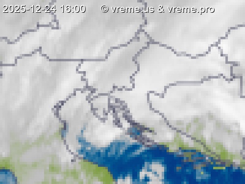 Oblačnost Slovenija