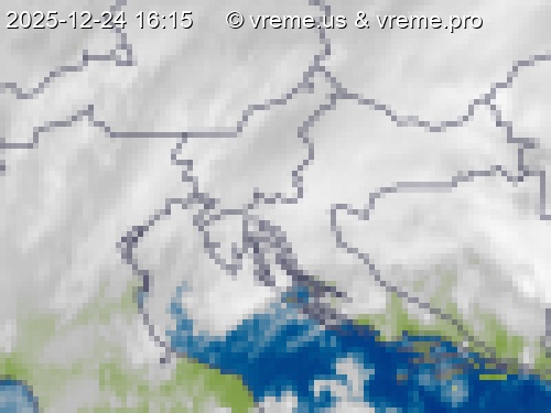 Oblačnost Slovenija