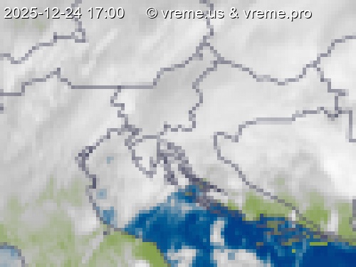Oblačnost Slovenija