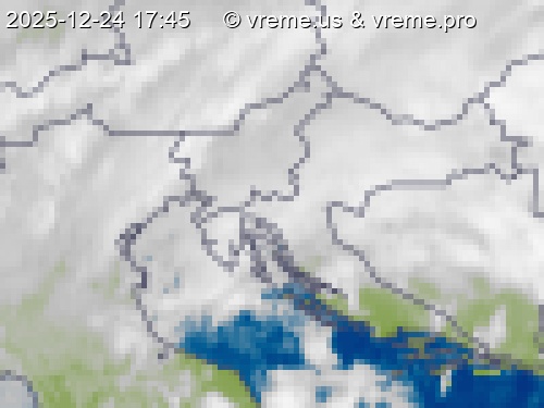 Oblačnost Slovenija