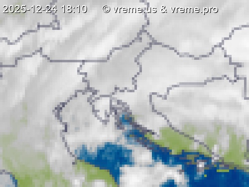 Oblačnost Slovenija