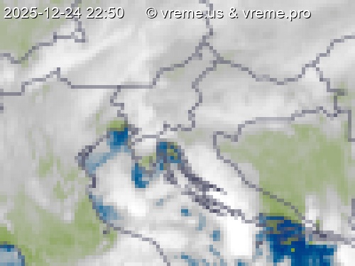 Oblačnost Slovenija