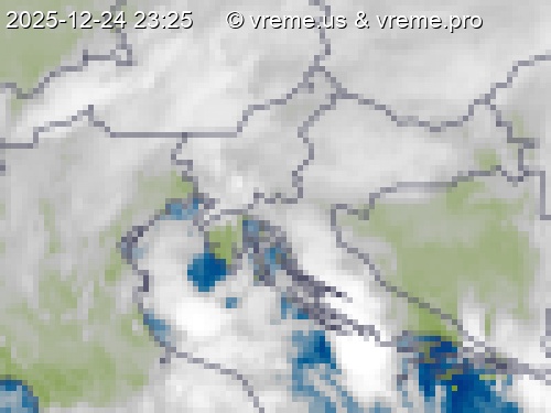 Oblačnost Slovenija