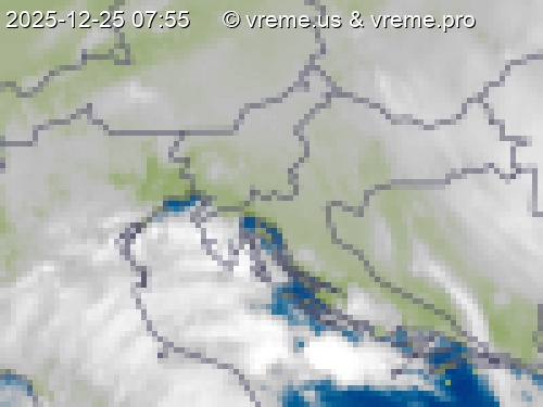 Oblačnost Slovenija