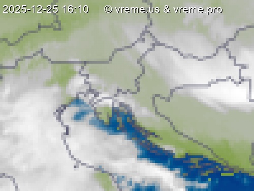 Oblačnost Slovenija