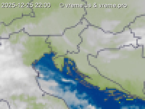 Oblačnost Slovenija