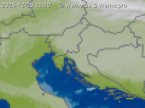 Oblačnost Slovenija