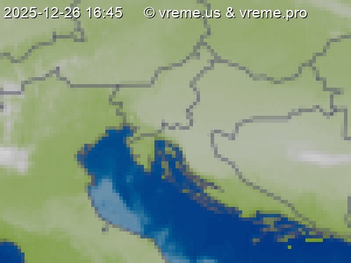 Oblačnost Slovenija