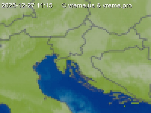 Oblačnost Slovenija