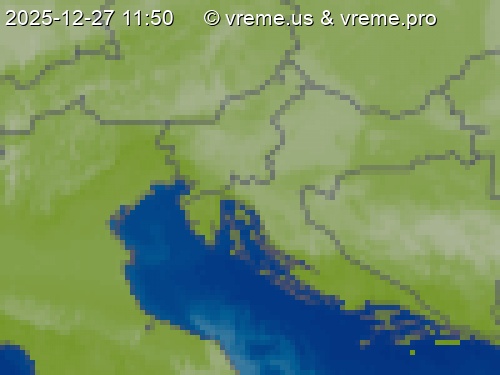 Oblačnost Slovenija