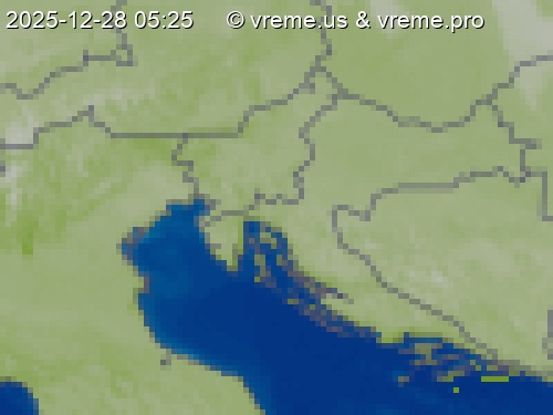 Oblačnost Slovenija