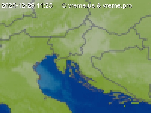 Oblačnost Slovenija