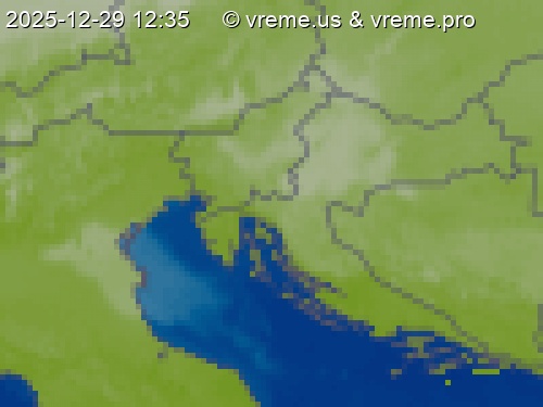 Oblačnost Slovenija