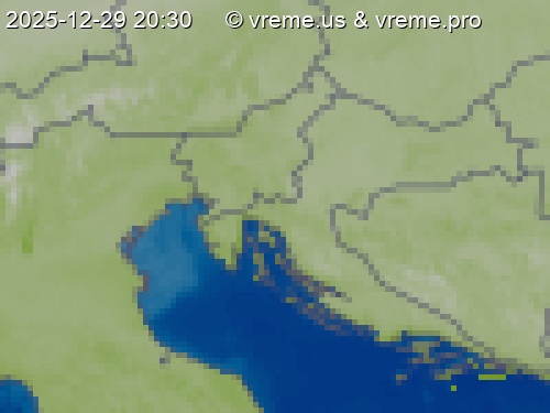 Oblačnost Slovenija