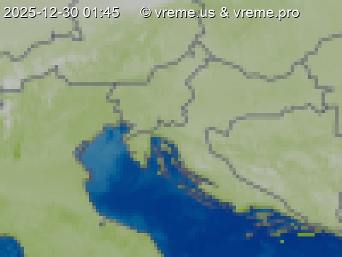 Oblačnost Slovenija