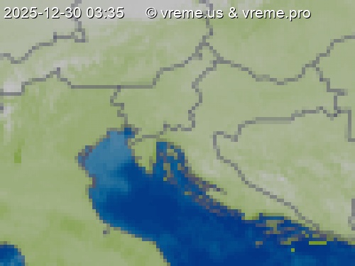 Oblačnost Slovenija