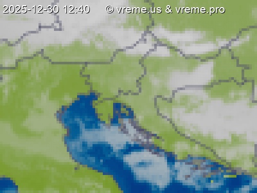 Oblačnost Slovenija