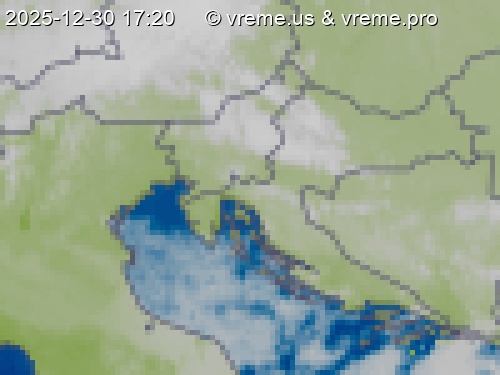 Oblačnost Slovenija