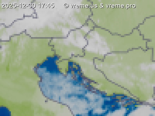 Oblačnost Slovenija