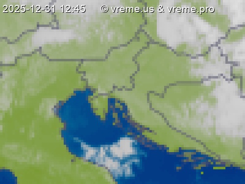 Oblačnost Slovenija