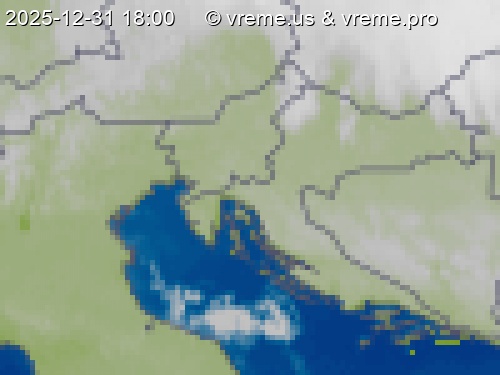 Oblačnost Slovenija