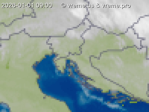 Oblačnost Slovenija