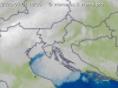 Oblačnost Slovenija