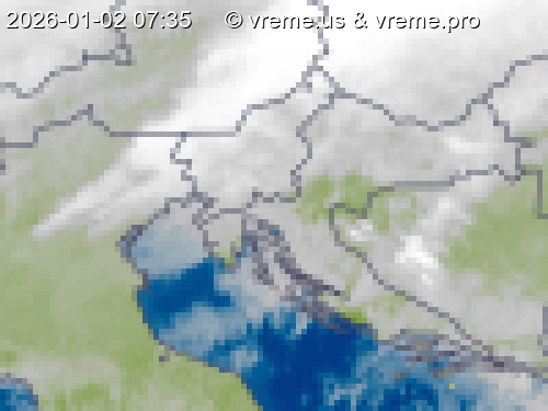 Oblačnost Slovenija