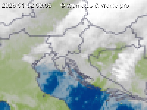 Oblačnost Slovenija