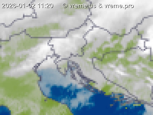 Oblačnost Slovenija