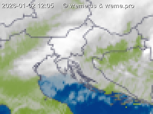 Oblačnost Slovenija