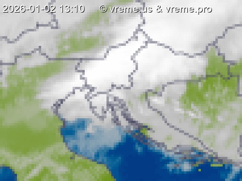 Oblačnost Slovenija