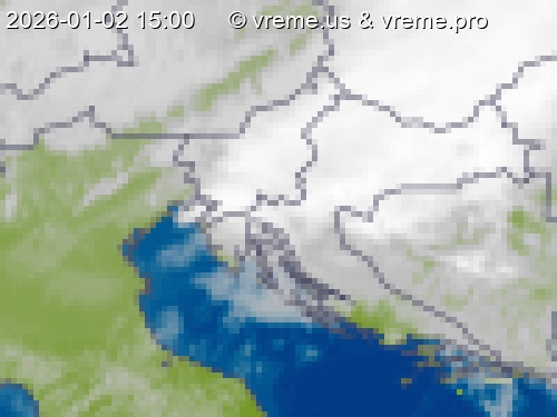 Oblačnost Slovenija