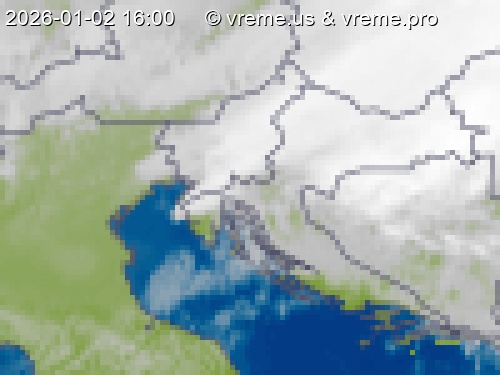 Oblačnost Slovenija