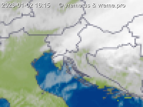 Oblačnost Slovenija