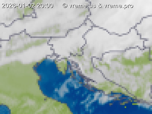 Oblačnost Slovenija