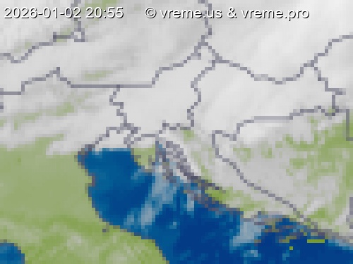 Oblačnost Slovenija