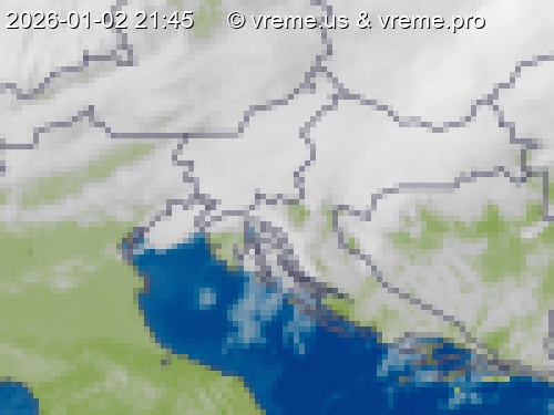 Oblačnost Slovenija