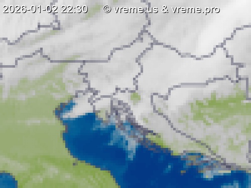 Oblačnost Slovenija