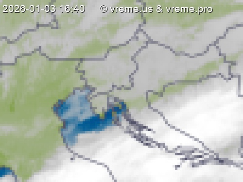 Oblačnost Slovenija