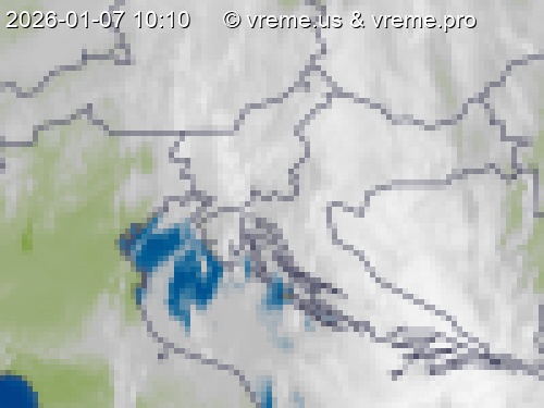 Oblačnost Slovenija