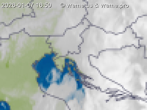 Oblačnost Slovenija